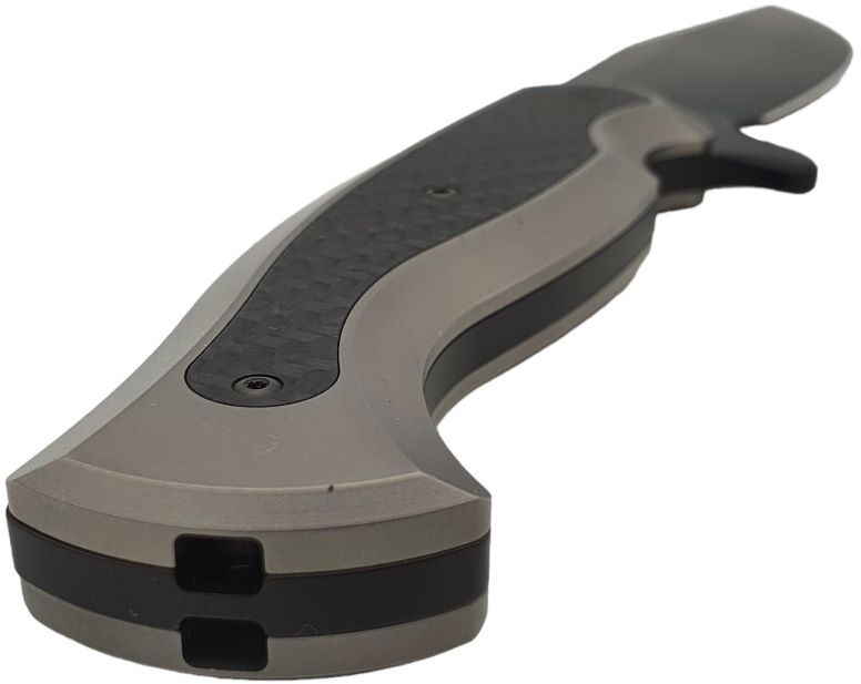 Fox Knives Eastwood Tiger Fixed FX-106 TICF” GUDY VAN POPPEL Design – Elmax/Titan/Carbon