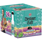Berliner Luft Peppermint Peach | Kultiger Pfefferminzlikör mit Pfirsichgeschmack | Minze & Pfirsich | Vegan & glutenfrei | Made in Berlin | 18% Vol. | 24 x 0,02 L