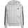 adidas Essentials 3-Streifen Kapuzenjacke Herren grau L