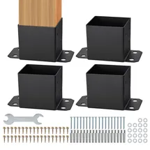 Vevor Aufschraubhülse 214 x 146 x 140 mm 4 Stück
