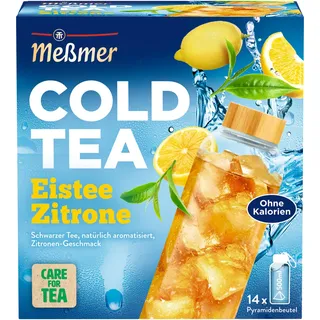 Meßmer 14 Beutel Cold Tea Zitrone gelb