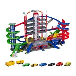 Super City Garage + 6 Vehicles