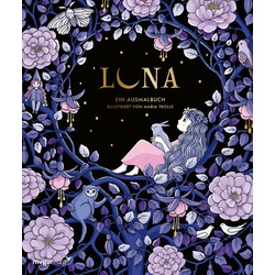 Luna - Ein Ausmalbuch als Buch von