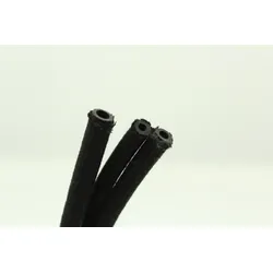 Bihr Geflochtene Benzinschläuche 8x13mm 5 Meter schwarz, schwarz