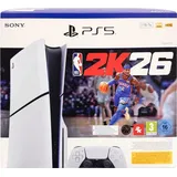 Sony PlayStation 5 Slim Disc Edition + NBA 2K26 Bundle