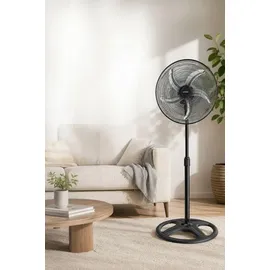 Opviq KTF-340 50 cm Standventilator Schwarz