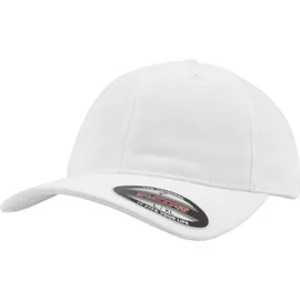 Flexfit Garment Washed Cotton Dad Hat weiß S/M