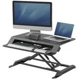 Fellowes Lotus LT Sitz-Steh Workstation schwarz