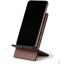 Rhodia Rhodiarama, Handyhalter aus italienischem Kunstleder 13x8x8,5 cm - Schokoladenbraun 194410C