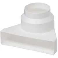 Helios Ventilatoren FE 125 Flachkanal Umlenkstück