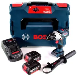 Bosch GSR 18V-110 C inkl. 2 x 5,0 Ah + Ladegerät + L-Boxx