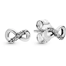Pandora Ohrstecker Funkelnde Unendlichkeit Silber 298820C01 Gr.: onesize