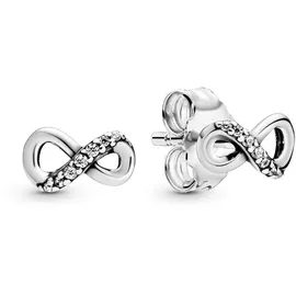 Pandora Ohrstecker Funkelnde Unendlichkeit Silber 298820C01 Gr.: onesize