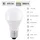 EGLO LED-Birne 5W E27 470 lm warmweiß