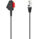 Hama DSL Anschlusskabel [1x TAE-F-Stecker - 1x RJ45-Stecker 8p2c] Schwarz
