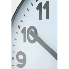 Nextime Wanduhr 35,0 cm 3999ARRC weiß