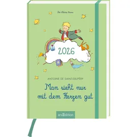 arsEdition Buchkalender Man sieht nur mit dem Herzen gut 2026