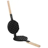 Royal Catering Bubble Waffeleisen schwarz