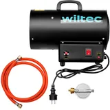 Wiltec Gasheizgebläse 15 kW schwarz
