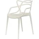 Kartell 586503 Stuhl Masters, weiß