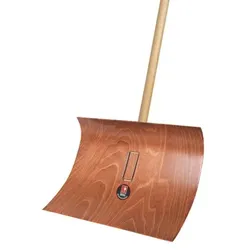 Schneeräumer Pressholz mit Stiel 55 cm breit