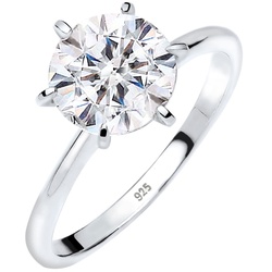 Elli Verlobungsring Kristalle 925 Silber Ringe   Damen 