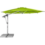 Doppler Protect 400 Pendel 400 x 400 cm smaragd inkl. Ständer, Schutzhülle und Granitplatten