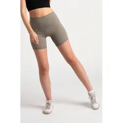 Mittellange Short Fitness - Damen - Salbeigrün XL