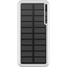 BOOMPODS Obi 10,000mAh Solar Powerbank - White