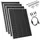 sunshare Ray Lite 800 W Solarmodule mit MC4-Adapterkabel und Universalhalterung