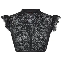 NINA VON C. Dirndlbluse Romy schwarz 32