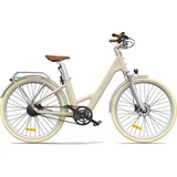 A DECE OASIS ADO Air28 Pro EBike E-fahrrad,Pedelec Riemenantrieb,250W Bafang Motor,Fahrrad,36V,9,6Ah Gelb - Gelb