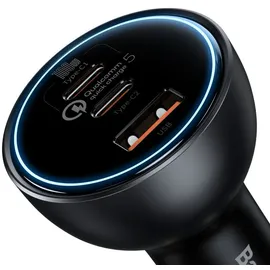 Baseus Qualcomm USB 2x USB-C, 160W (Grey)