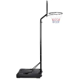 DEUBA Basketballkorb Schwarz 205-305 cm