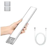 37 Led-schrankleuchte, Tragbare Automatische Schrankbeleuchtung, Bewegungssensorleuchte, Magnetischer Kabelloser Usb-lade-led-streifen, Geeignet Für Schränke, Küchen, Treppen, Flure
