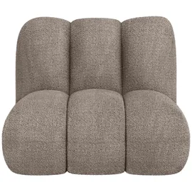 LeGer Home by Lena Gercke Sessel Priya Polyester 102,5 x 83 x 106,5 cm Braun