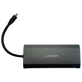 LC-POWER LC-HUB-C-MULTI-7-M2 Schnittstellen-Hub USB 3.2 Gen 1 (3.1 Gen 1) Type-C 5000 Mbit/s Anthrazit (LC-HUB-C-MULTI-7-M2)