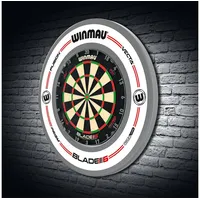 WINMAU Auffangring für Dartspiele "Catchring Winmau Pro-Line 4449",weiß,