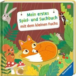 RAVENSBURGER 41038 Mein erstes Spiel- und Suchbuch mit dem kleinen Fuchs