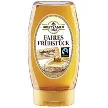 Breitsamer Faires Fruehstueck Blütenhonig fair und klimaneutral 350g