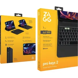 ZAGG Pro Keys 2 für iPad Pro 11" (4. Generation) Schwarz