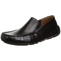 CLARKS Herren Markman Plain Mokassin, Schwarz, 41 EU
