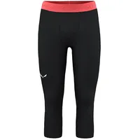 Salewa Cristallo Warm Alpine Merino Responsive 3/4-Leggings Black Out L