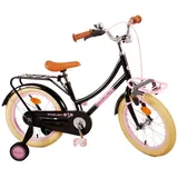 TPFSports Excellent Kinderfahrrad - Mädchen 16 Zoll - Rücktritt + Handbremse - Schwarz