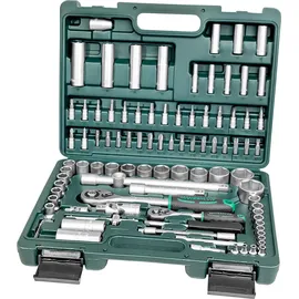 Brüder Mannesmann Werkzeuge Steckschlüsselsatz 94-tlg., 1/4+1/2 | M98410