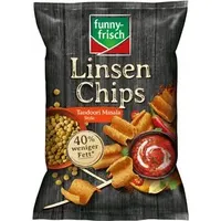 funny-frisch Chips Tandoori Masala, Linsen Chips, 90g