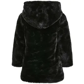 URBAN CLASSICS Hooded Teddy Coat Schwarz 146/152