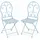 Hti-Living Solea Gartenstuhl 40 x 50 x 45 cm blau 2 St.