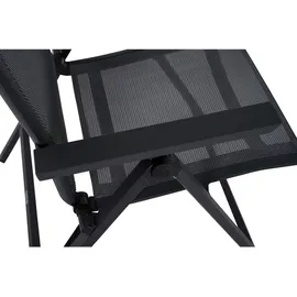 Siena Garden Klappsessel Tauro 60 x 66 x 110 cm anthrazit