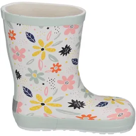 Koel WELLIE BARE MULTI Gummistiefel White Flowers 27